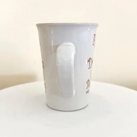 Relax Dream Believe Ceramic Mug Handle Mulberry Inspirational Spiritual Positive - Picture 7 of 7